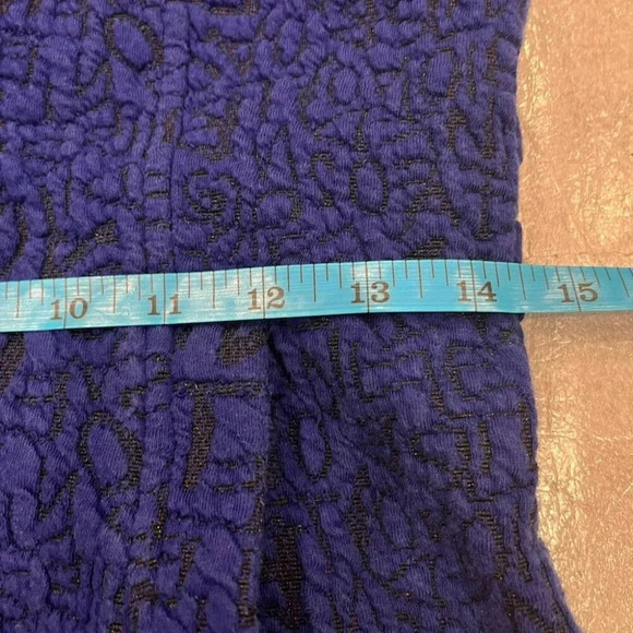 [XS] TONIA DEBELLIS Blue Black MOLLY  JACKET - Picture 6 of 9